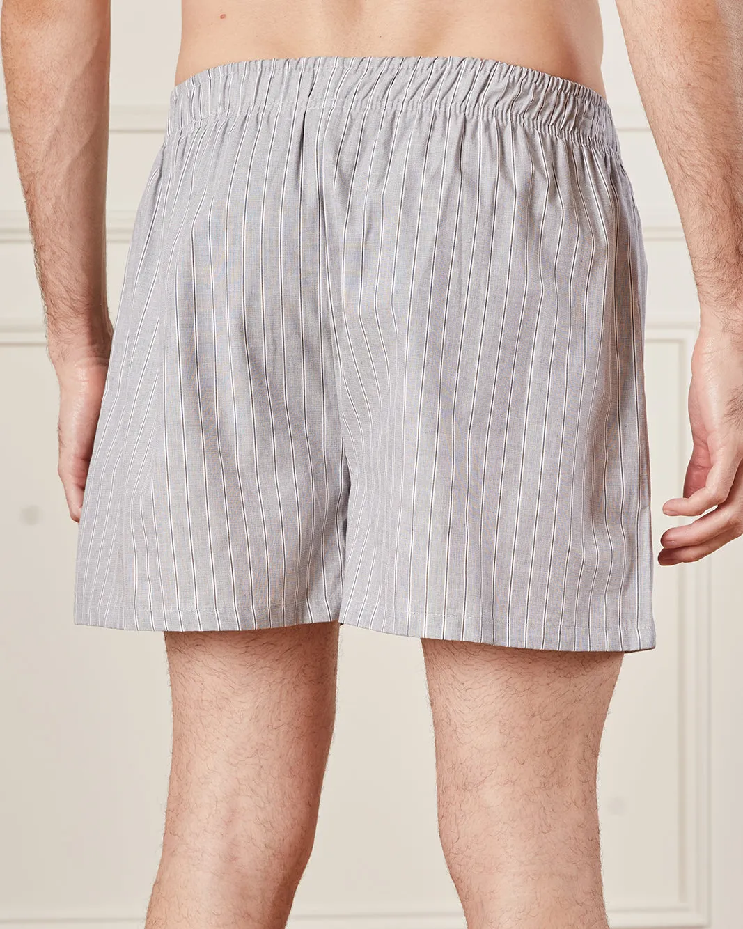 Men Grey Checkered Boxers Set (Pack of 2) sold by Redtag product image thumbnail 2