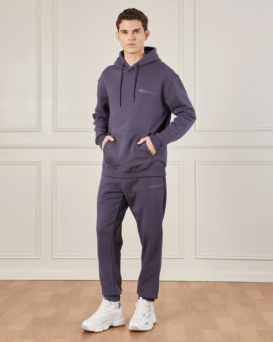 Men Blue Relax Fit Lounge Pants sold by Redtag product image thumbnail 2