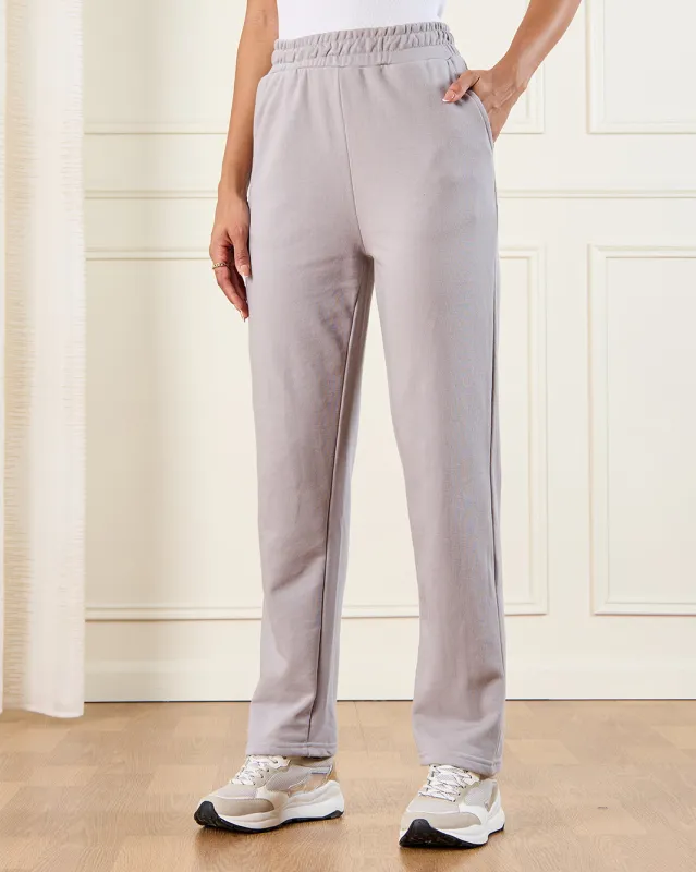 Women Grey Basic Active Pants sold by Redtag
