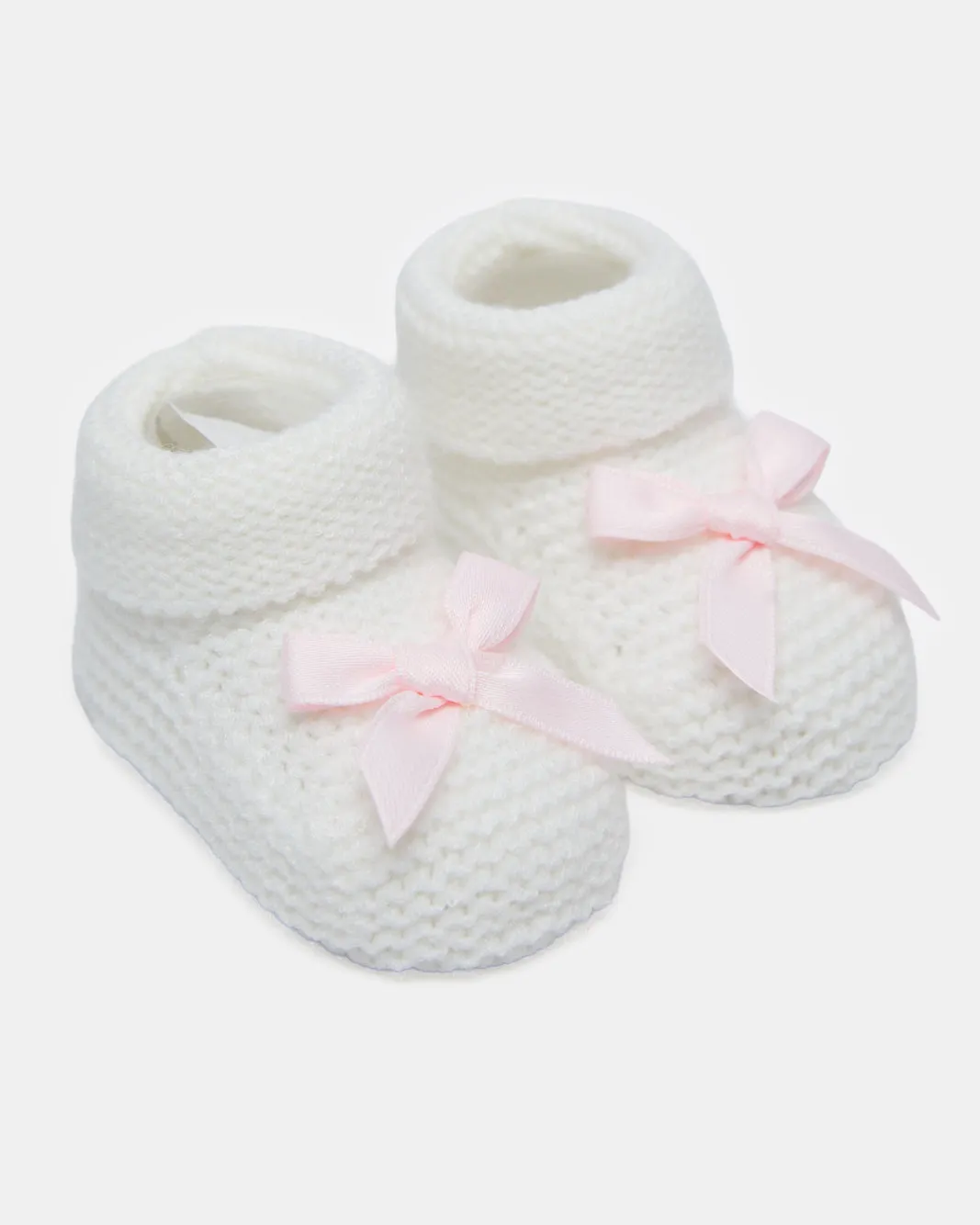 Girls White Knitted Cap Set (2 Piece) sold by Redtag product image thumbnail 3