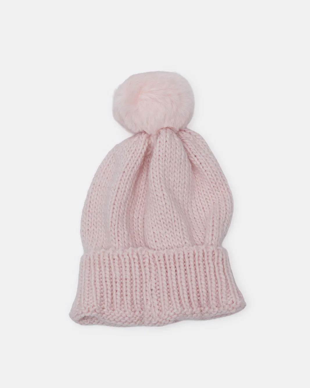Girls Pink Embellished Knit Cap sold by Redtag product image thumbnail 3