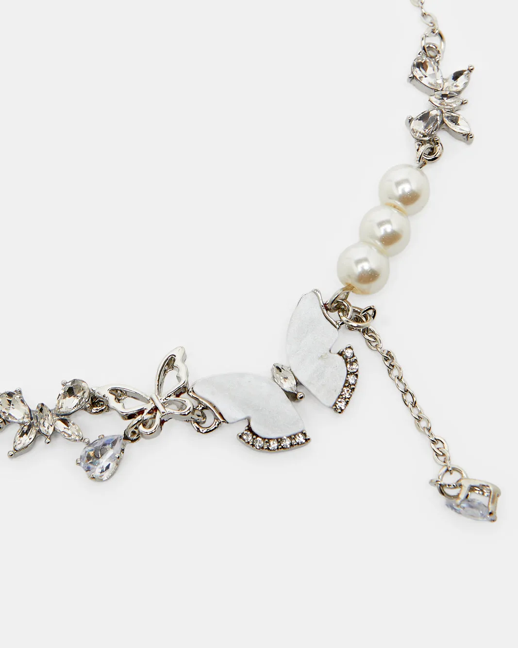 Girls Silver Embellished Necklace Set (3 Piece) sold by Redtag product image thumbnail 2