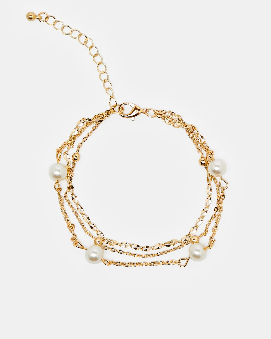 Women Gold Embellished Bracelet sold by Redtag