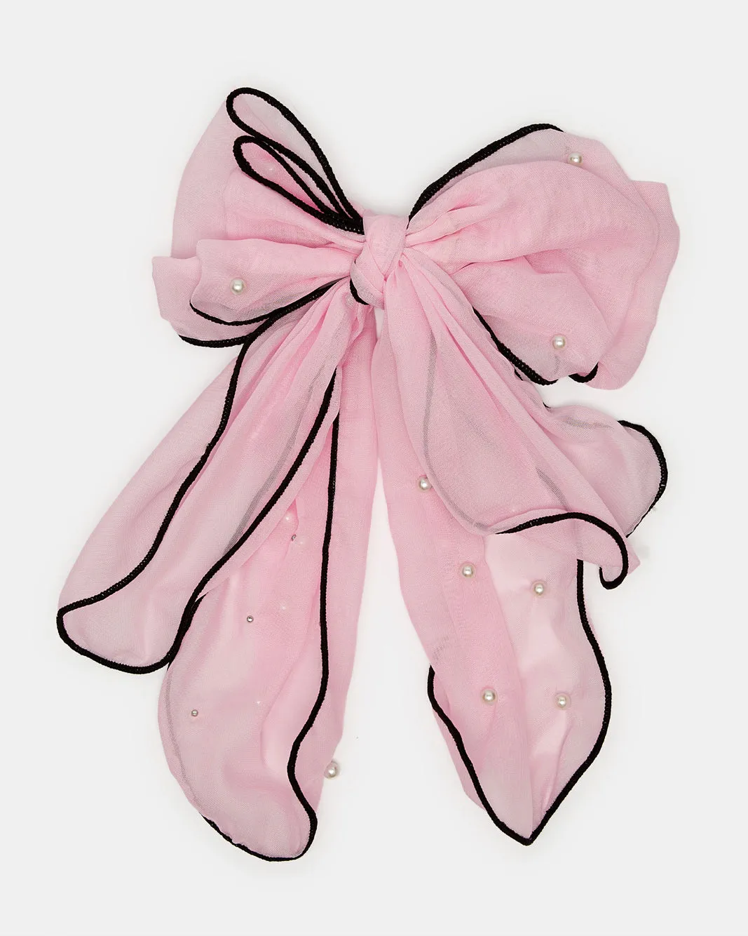 Women Pink Embellished Hair Clip sold by Redtag