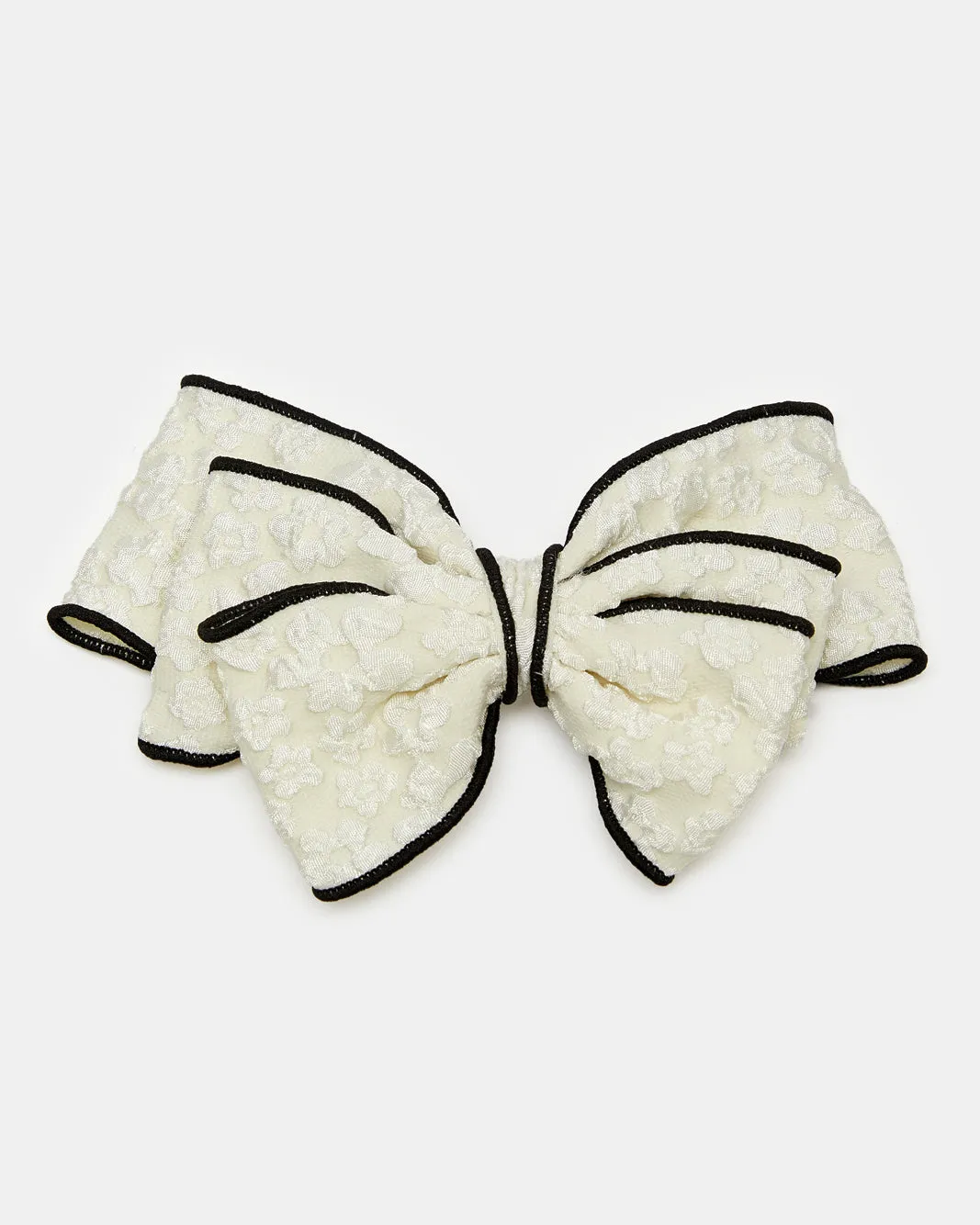 Women Ivory Embellished Hair Clip sold by Redtag