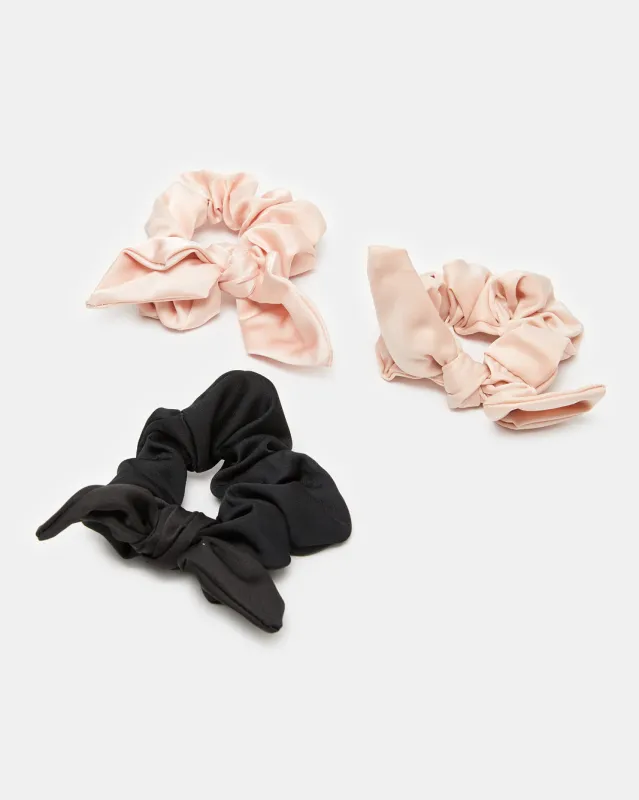 Women Assorted Scrunchy Set (Pack of 3) sold by Redtag