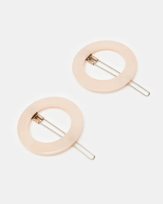 Women Pink Hair Clip Set (2 Piece) sold by Redtag