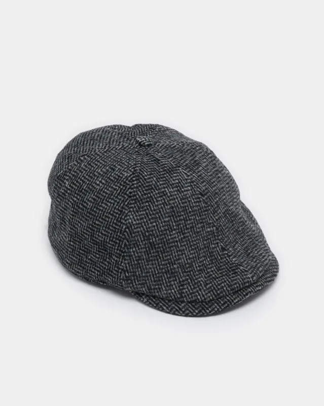 Men Grey Solid Cap sold by Redtag