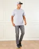 Men Grey Basic Solid T-Shirt sold by Redtag