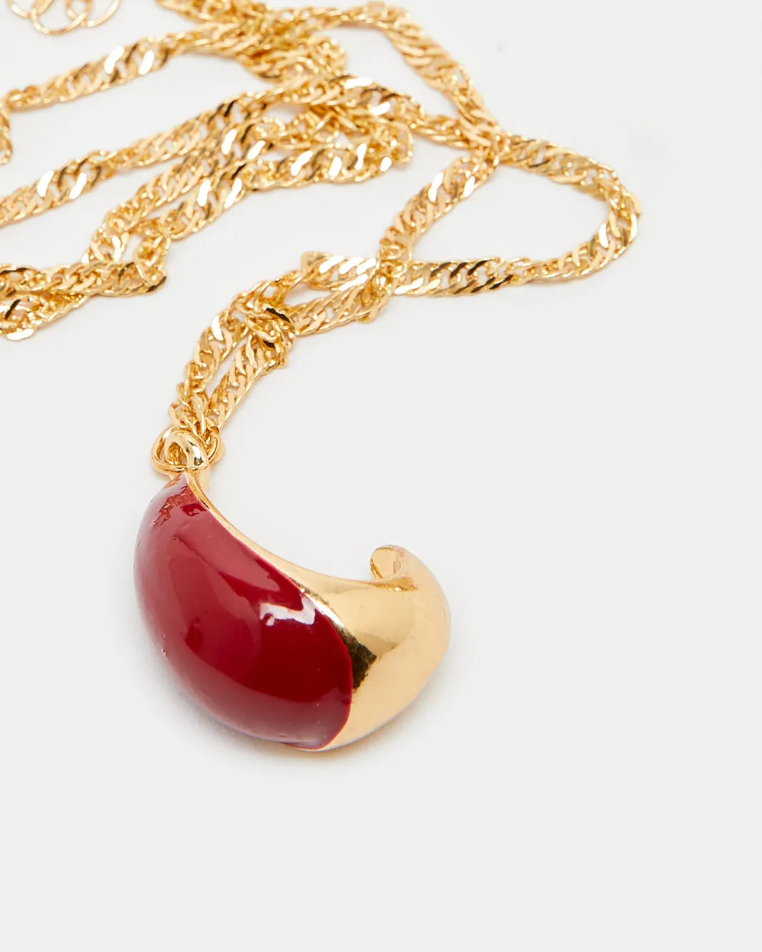 Women Gold Necklace And Earrings (2 Piece) sold by Redtag product image thumbnail 2