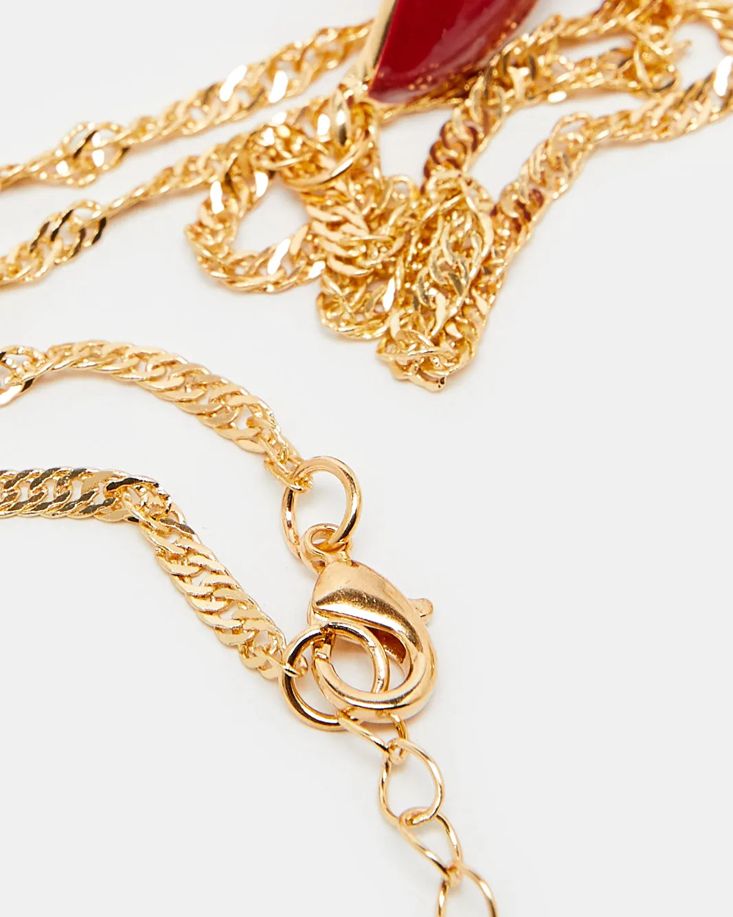 Women Gold Necklace And Earrings (2 Piece) sold by Redtag product image thumbnail 3