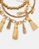 Women Gold Embellished Bracelet Set (Pack of 6) sold by Redtag