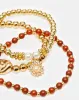 Women Gold Embellished Bracelet Set (Pack of 6) sold by Redtag