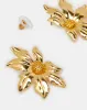 Women Gold Embellished Earring sold by Redtag