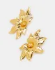 Women Gold Embellished Earring sold by Redtag