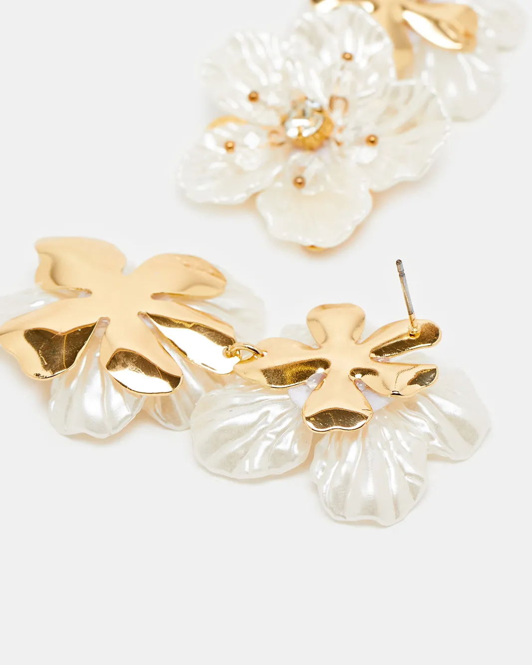Women Gold Embellished Earring sold by Redtag product image thumbnail 4