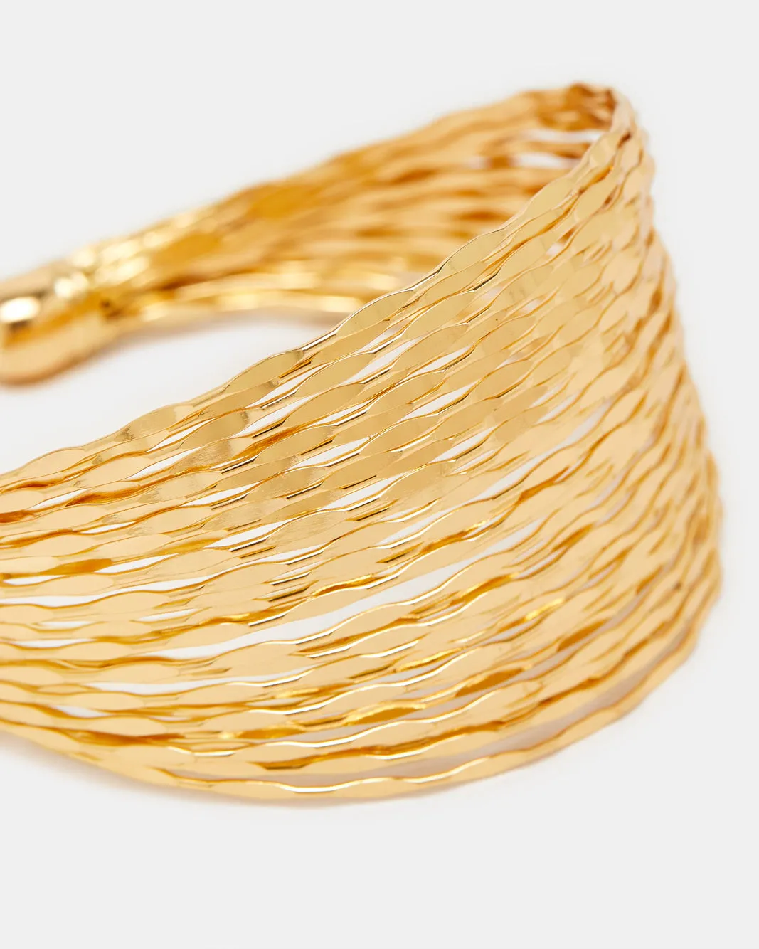 Women Gold Embellished Bracelet sold by Redtag product image thumbnail 3