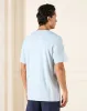 Men Blue Basic T-Shirt sold by Redtag