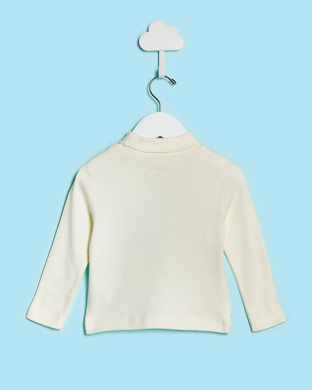 Infant Boys Beige High Neck T-Shirt sold by Redtag product image thumbnail 4