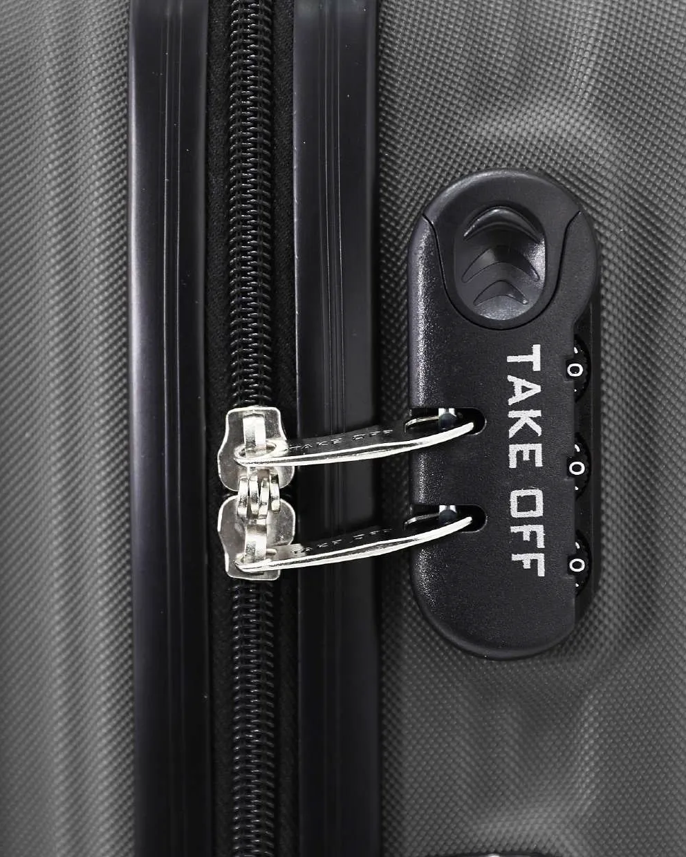 Giordano Take Off Black 24” PP Hard Luggage with 360° Spin and TSA Lock (Medium) sold by Redtag product image thumbnail 5