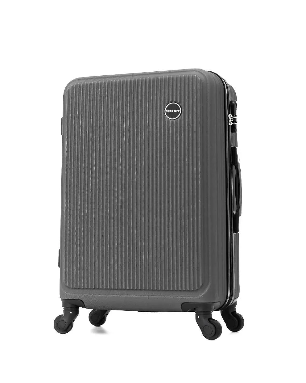 Giordano Take Off Black 24” PP Hard Luggage with 360° Spin and TSA Lock (Medium) sold by Redtag product image thumbnail 2