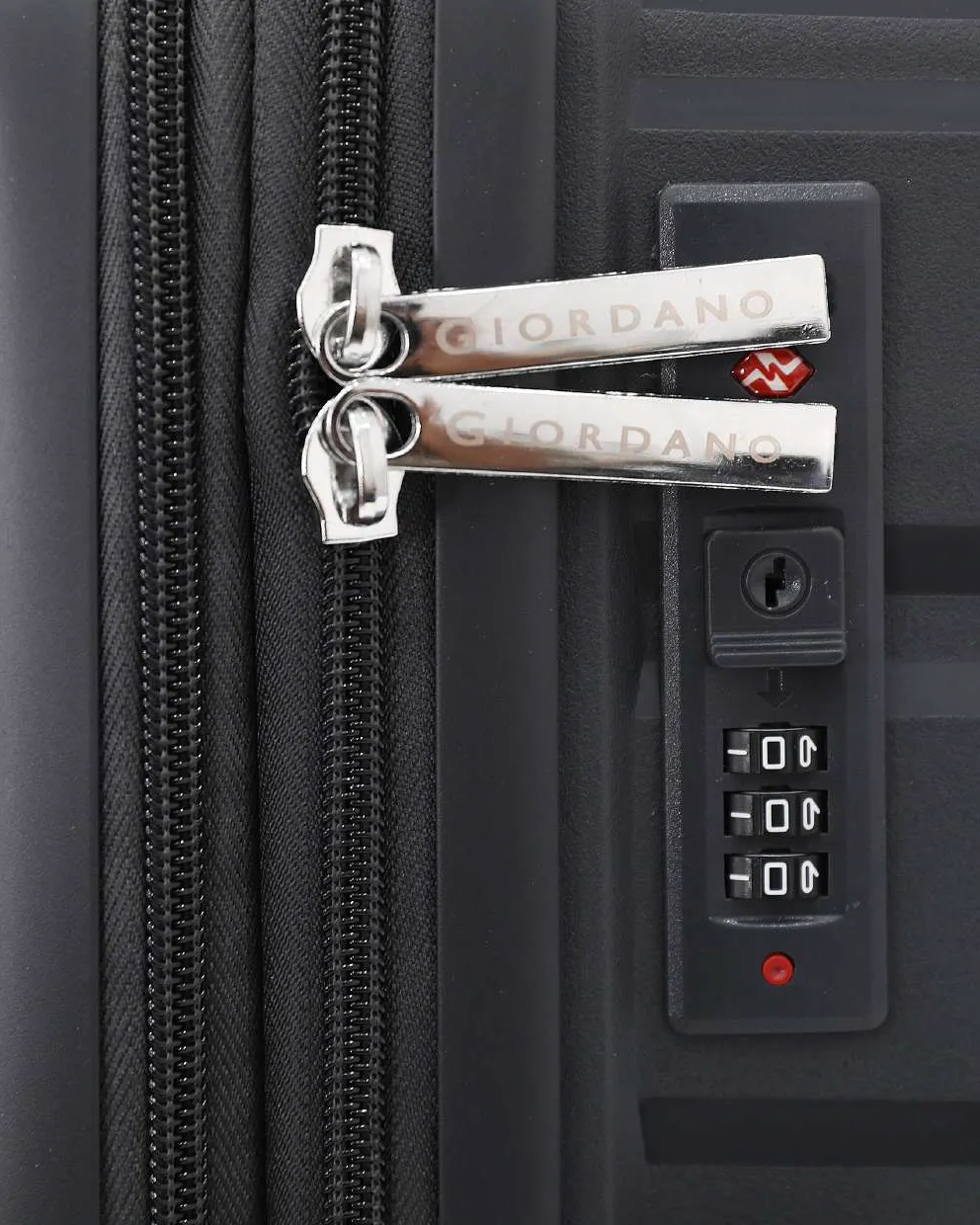 Giordano Grey 28” PP Hard Luggage with 360° Spin and TSA Lock (Large) sold by Redtag product image thumbnail 5