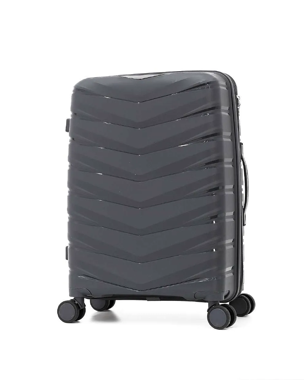 Giordano Grey 28” PP Hard Luggage with 360° Spin and TSA Lock (Large) sold by Redtag product image thumbnail 2