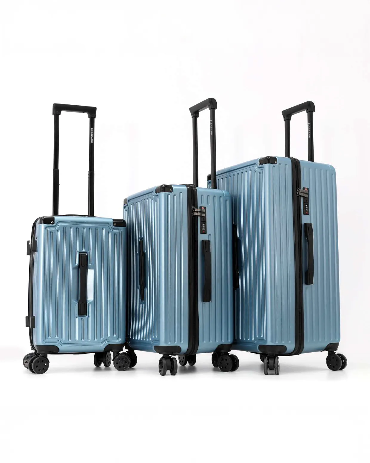 Giordano Blue 28” Hard Shell Trolley Luggage (Large) with TSA Lock & Cup Holder sold by Redtag