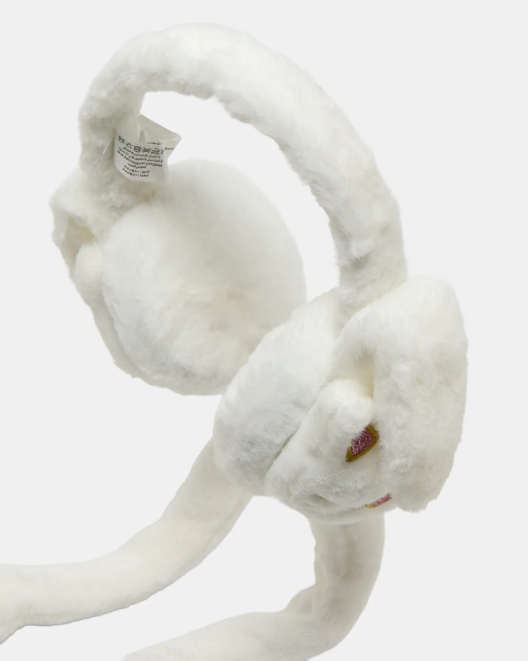 Girls White Embellished Earmuff sold by Redtag product image thumbnail 3