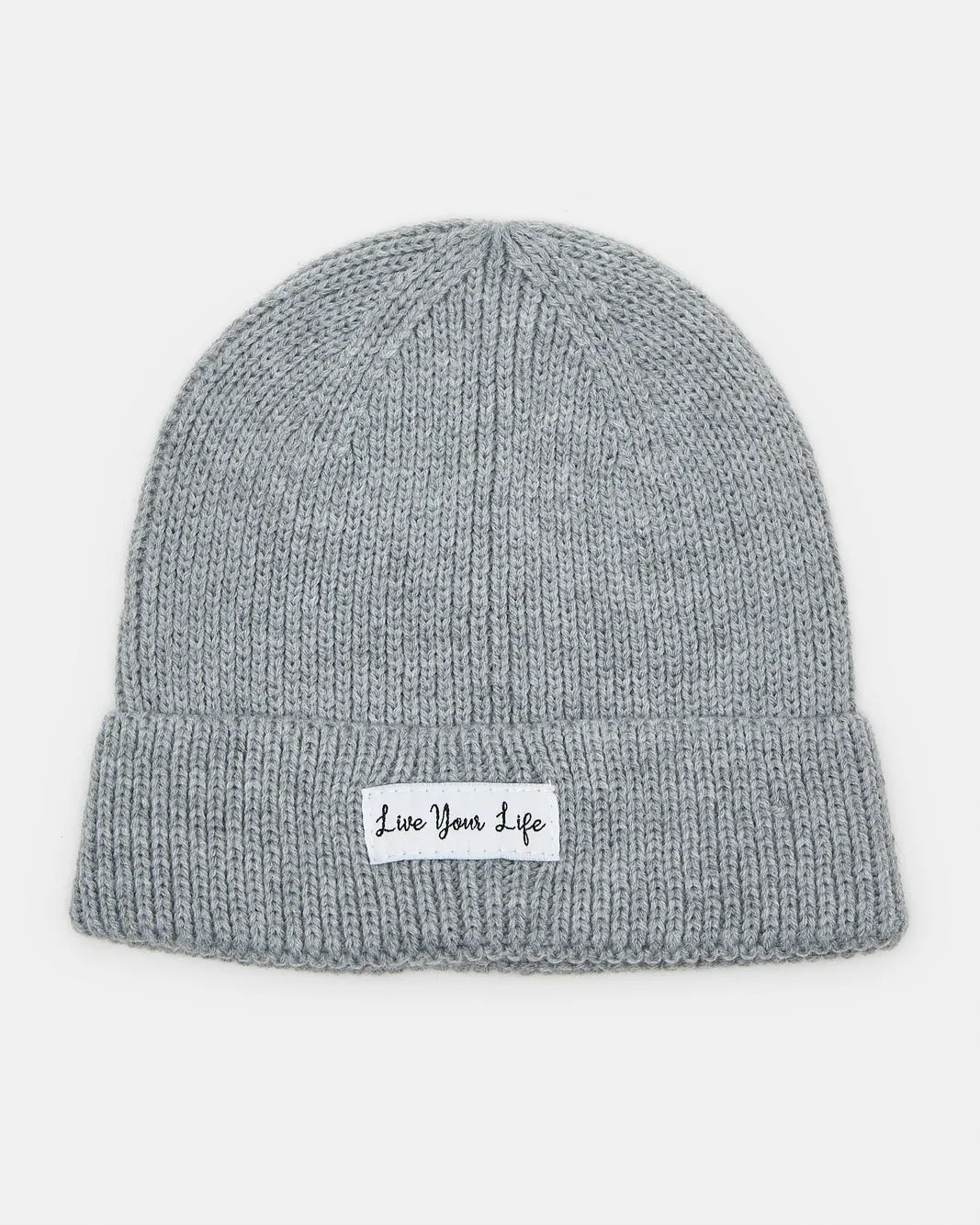 Women Grey Knitted Cap sold by Redtag