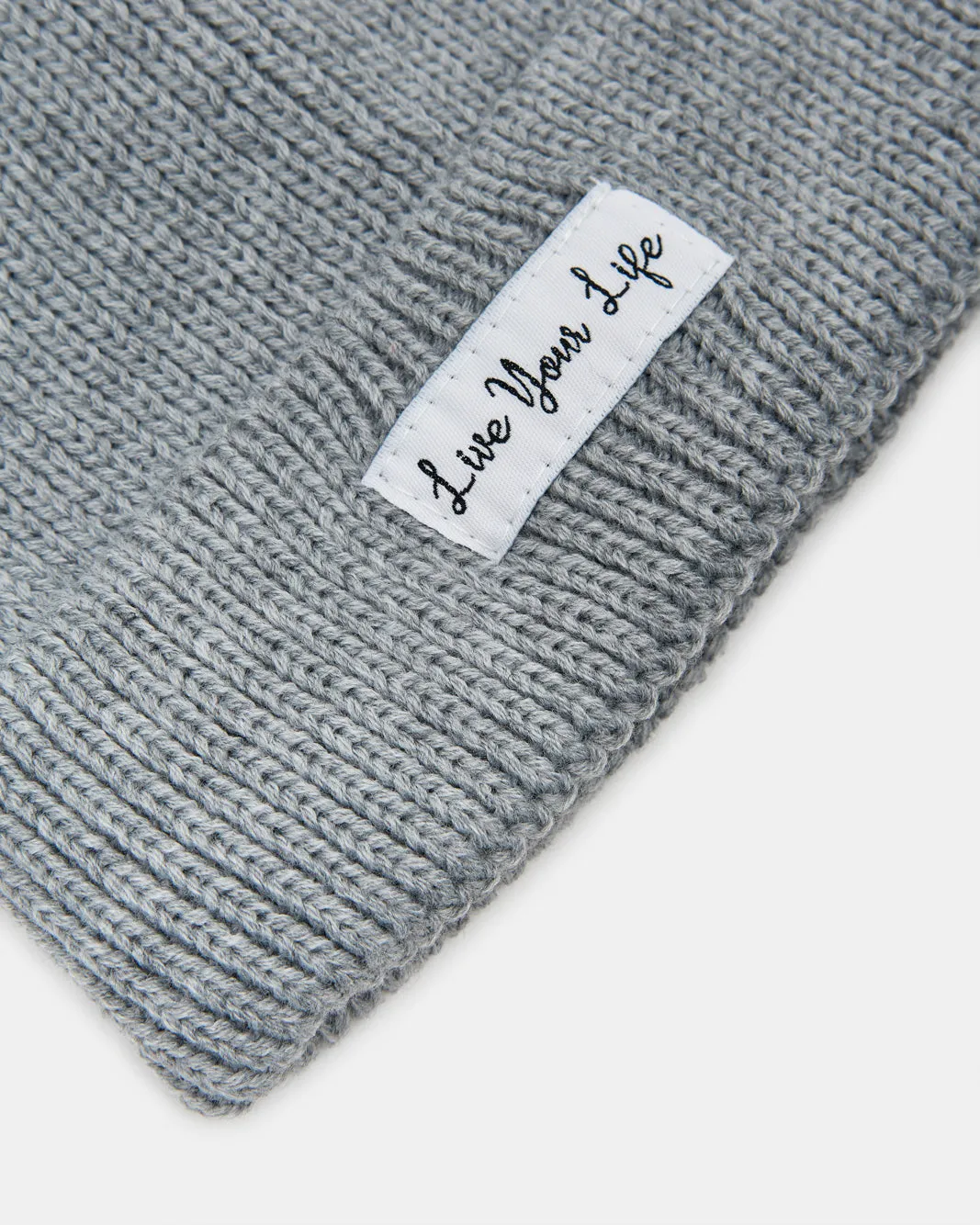 Women Grey Knitted Cap sold by Redtag product image thumbnail 2