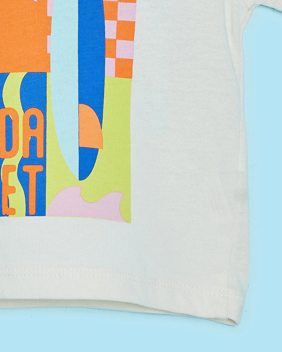 Infant Boys Beige Palm Print T-Shirt sold by Redtag product image thumbnail 4