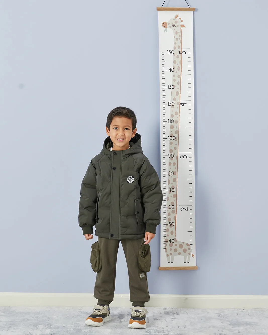 Boys Olive Cargo Pocket Track Pants sold by Redtag product image thumbnail 5