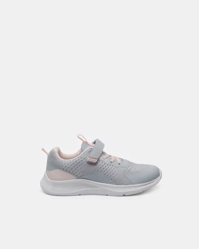 Senior Girls Grey Mesh Trainer sold by Redtag