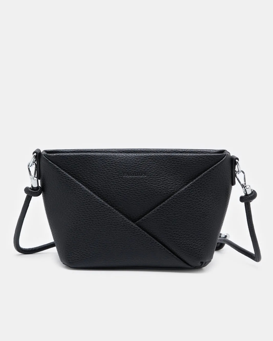 Women Black Day Bag With Handle Detail sold by Redtag