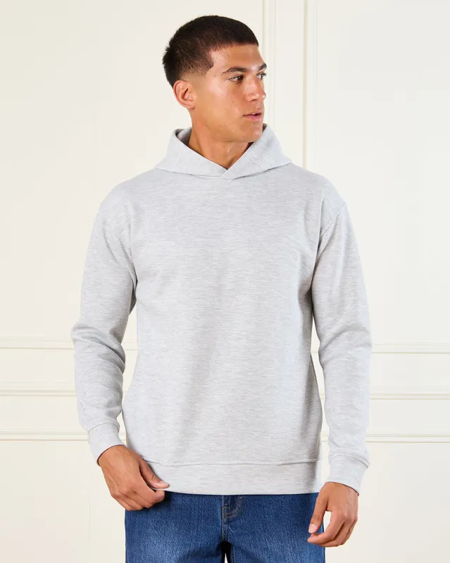 Men Grey Lounge Hooded Sweatshirt sold by Redtag
