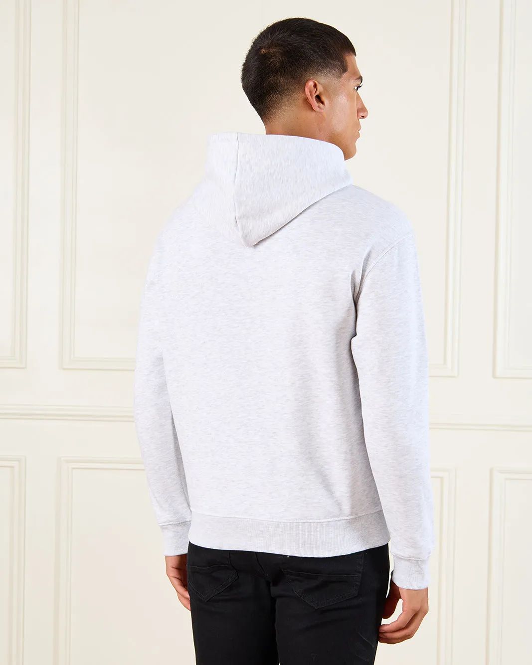 Men Grey FSX Print Hooded Sweatshirt sold by Redtag product image thumbnail 3