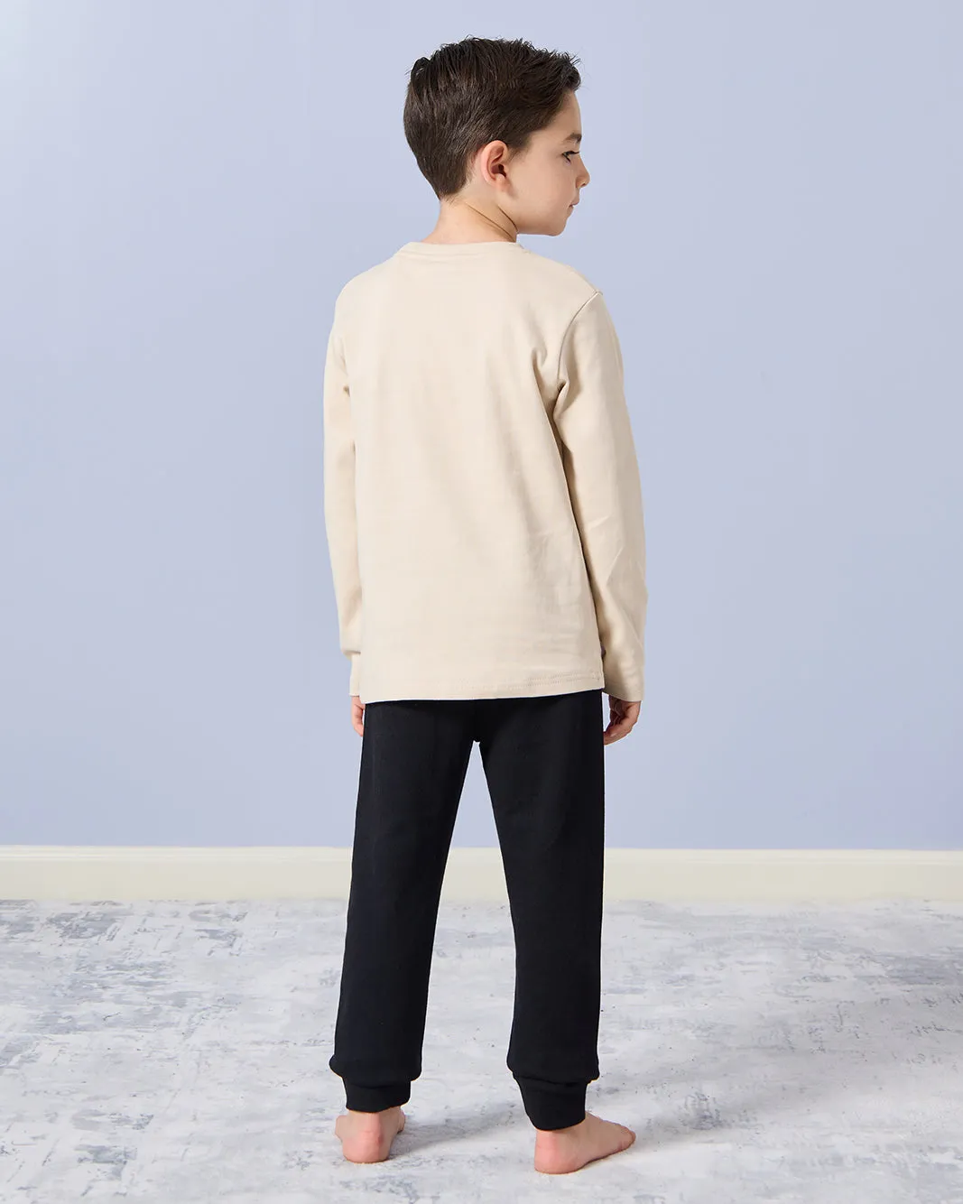 Boys Beige Nasa Print Pyjama Set (2 Piece) sold by Redtag product image thumbnail 4