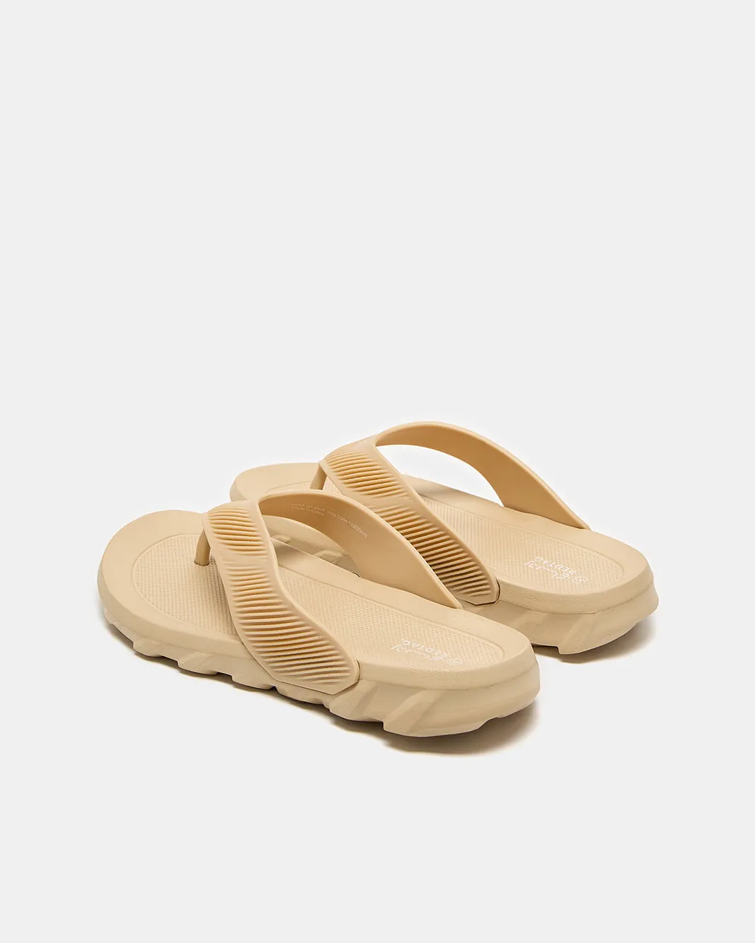 Beige Molded Flipflop sold by Redtag product image thumbnail 3