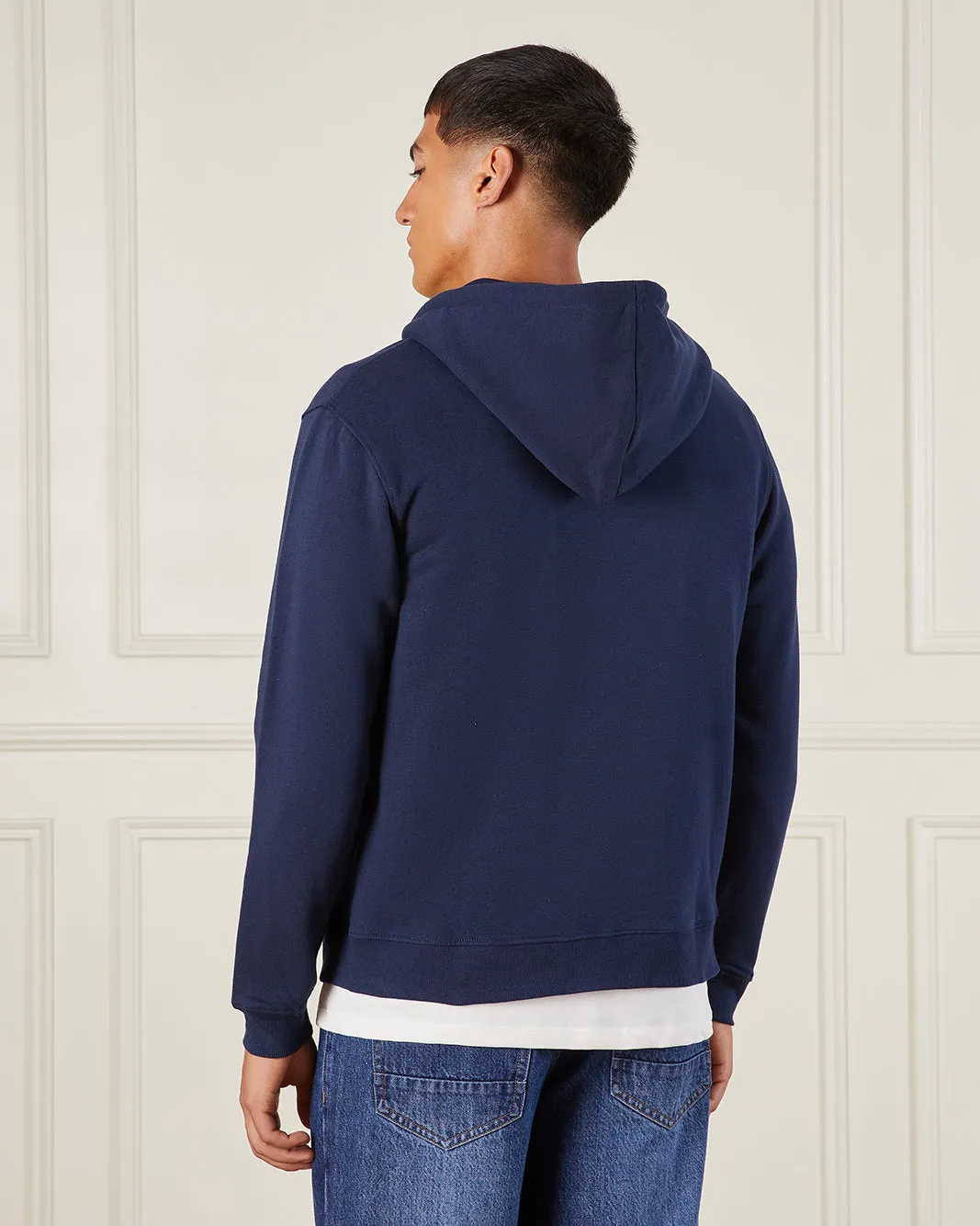 Basic Zip Thru Hoodie – Men’s sold by Redtag product image thumbnail 3
