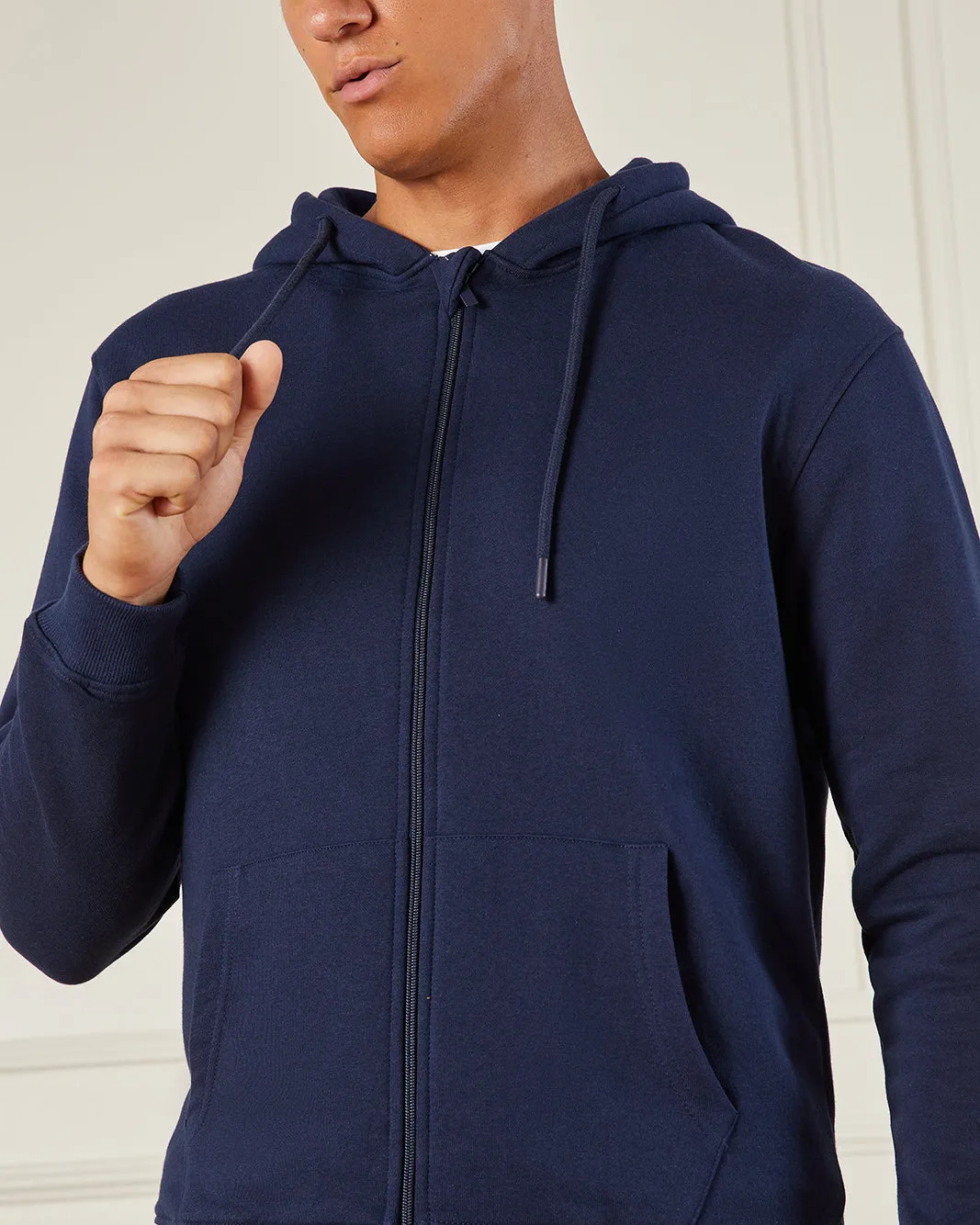 Basic Zip Thru Hoodie – Men’s sold by Redtag product image thumbnail 4