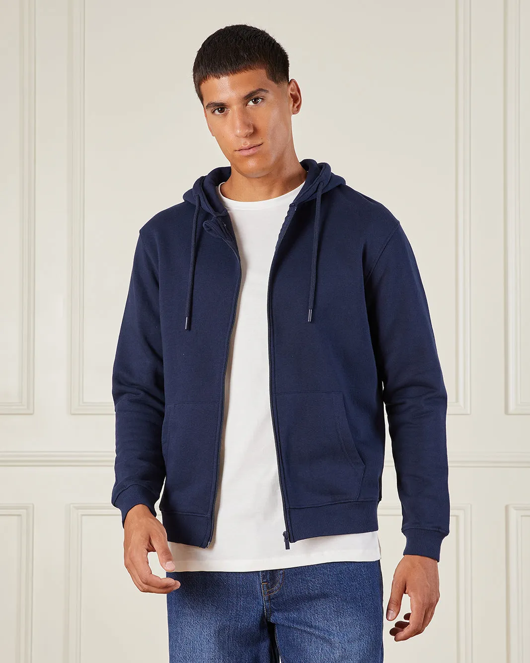 Basic Zip Thru Hoodie – Men’s sold by Redtag