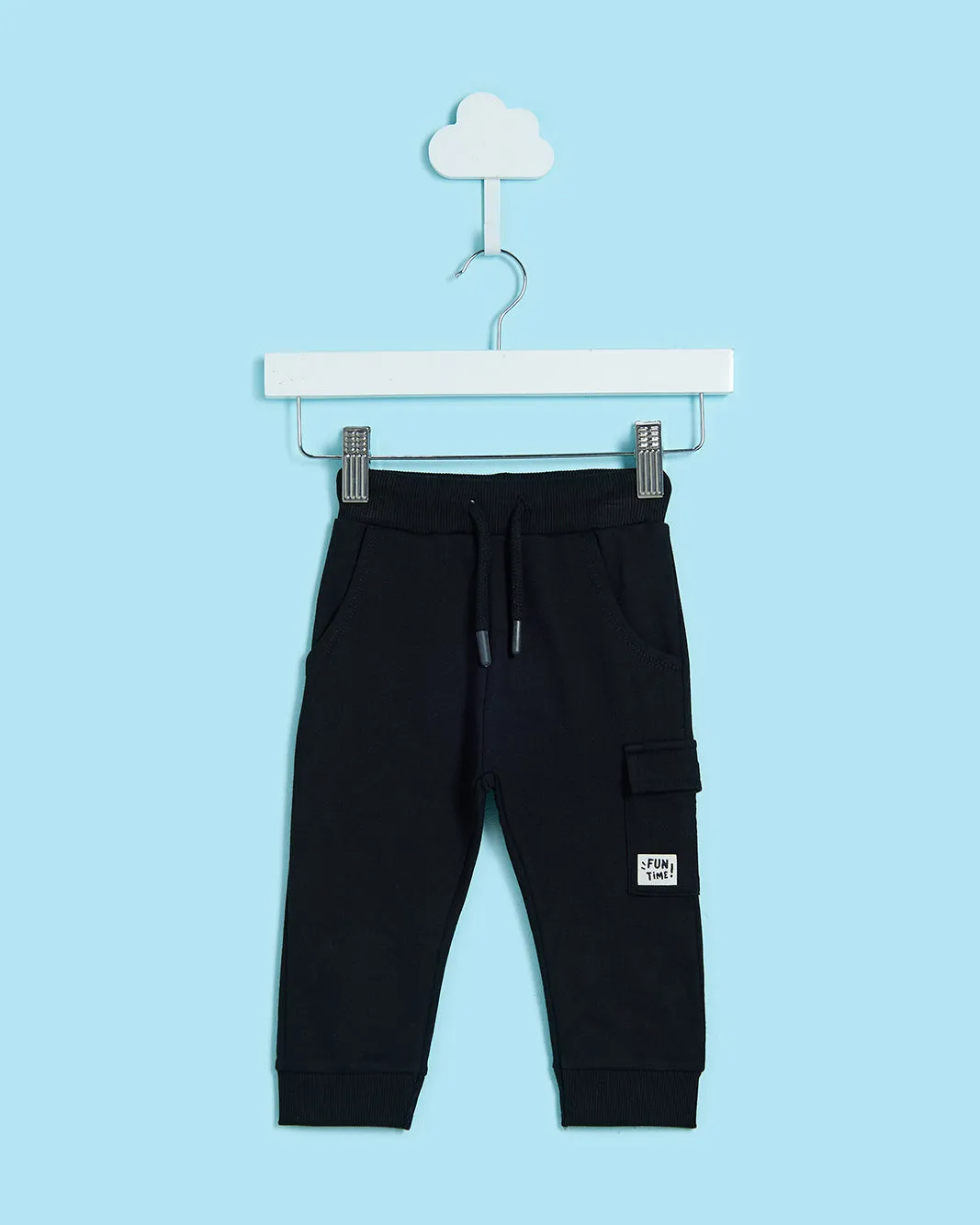 Beige & Black Fashion Cargo 2-Pack Track Pants sold by Redtag product image thumbnail 3