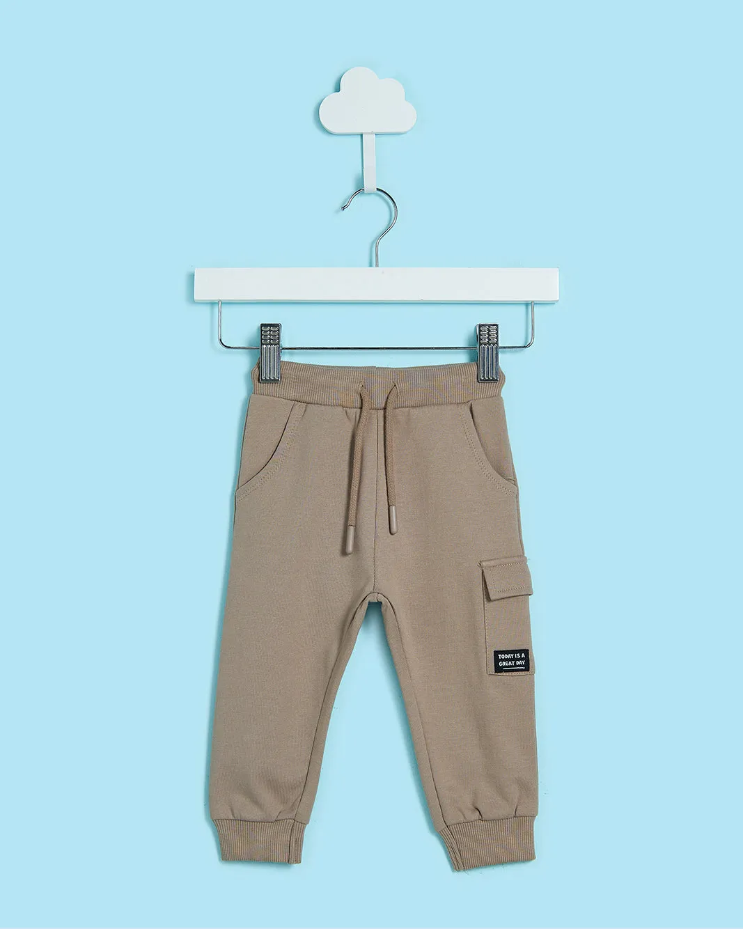 Beige & Black Fashion Cargo 2-Pack Track Pants sold by Redtag product image thumbnail 2