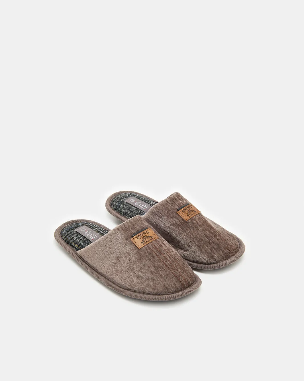 Senior Boys Brown Slide Slippers sold by Redtag product image thumbnail 2
