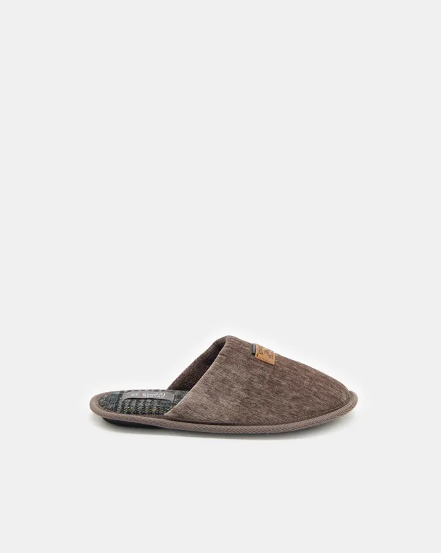 Senior Boys Brown Slide Slippers sold by Redtag