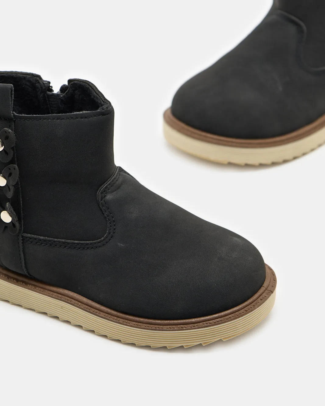 Girls Black Embellished Boot sold by Redtag product image thumbnail 3