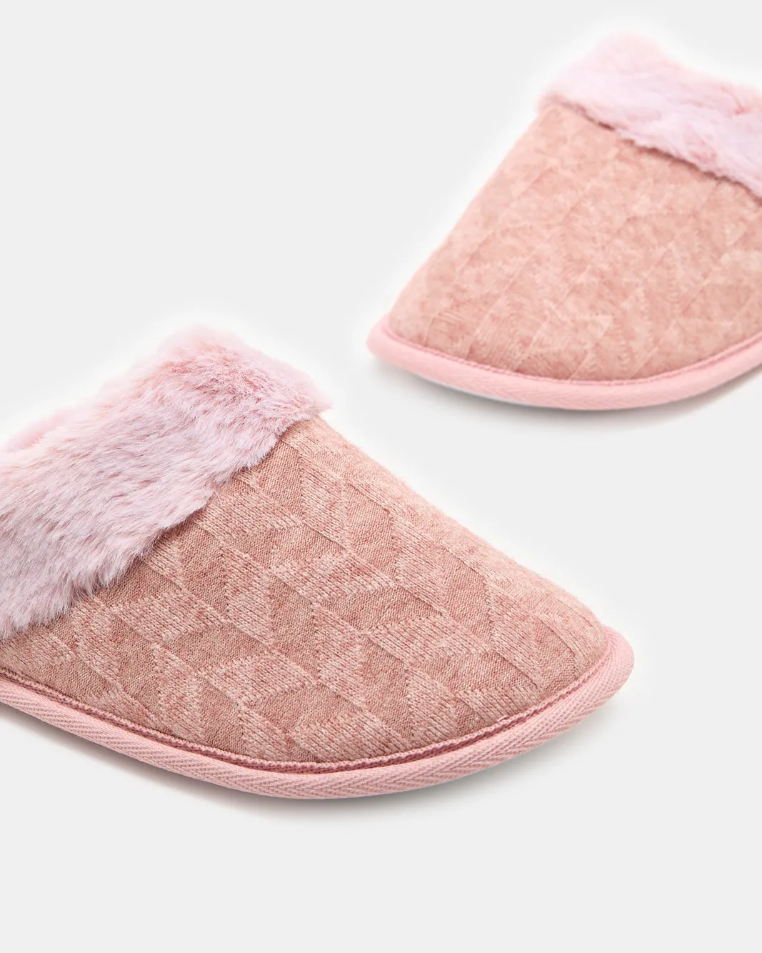 Women Pink Closed Toe Slipper sold by Redtag product image thumbnail 4