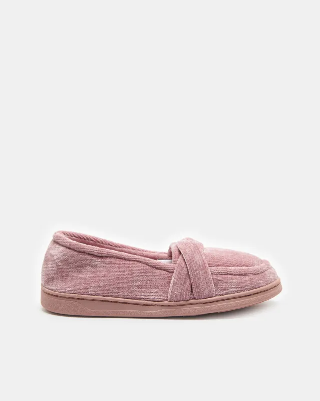 Women Pink Loafer Slipper Shoe sold by Redtag