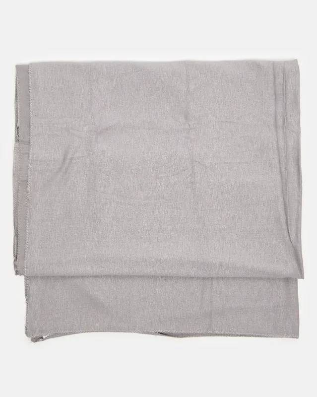 Women Grey Solid Scarf sold by Redtag